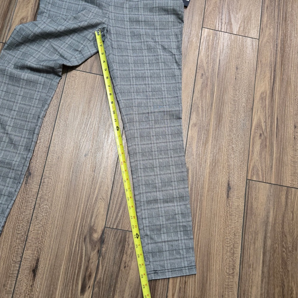 Tommy Hilfiger NWT Grey Glen Plaid Pull On Skinny Pants Size 8 NEW $89 - Picture 9 of 12